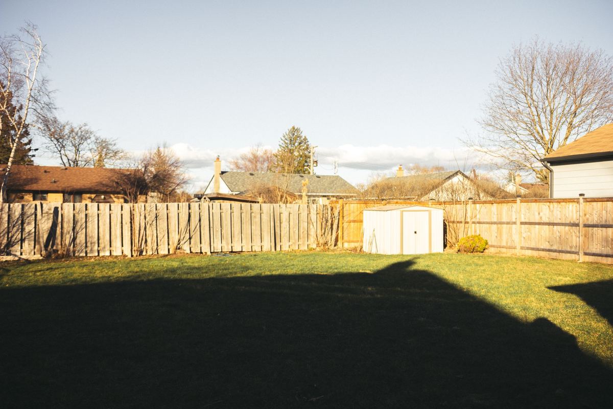 6ft cedar privacy fence in Broad Ripple