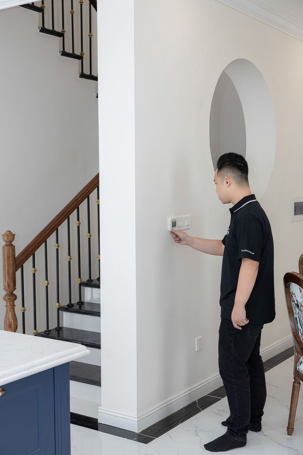 Smart thermostat setup in Dublin